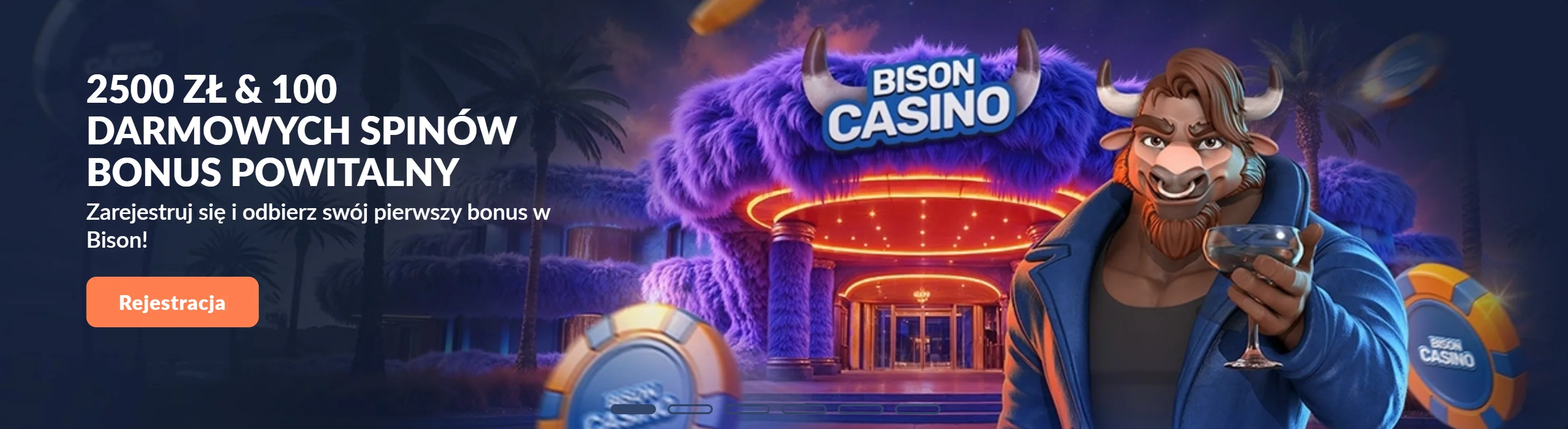 Bison Casino Bonus Powitalny