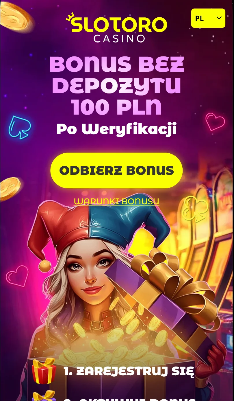 Interfejs kasyna Spin City z wyróżnionymi bonusami
