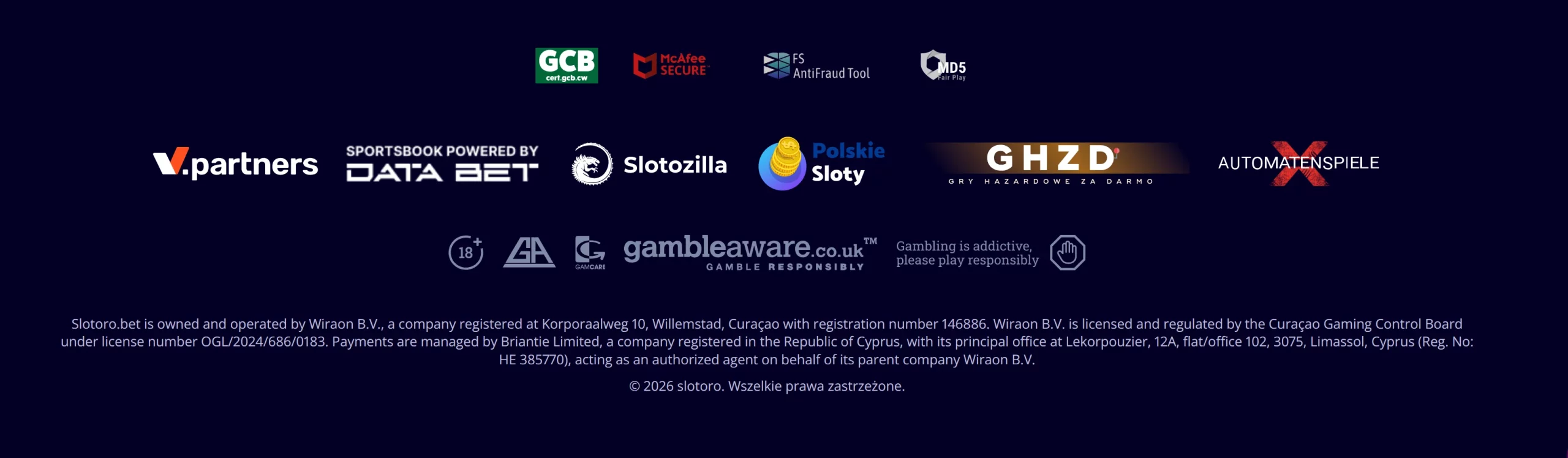 Jak sprawdzić, czy kasyno jest legalne? Krok 1