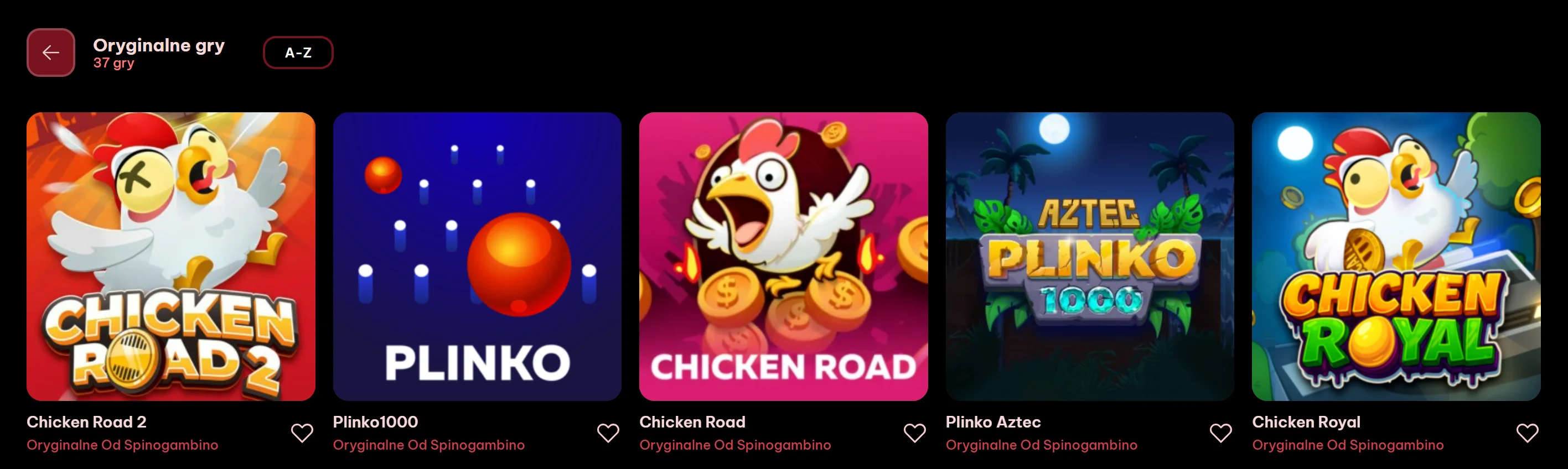 Gry oryginalne SpinoGambino