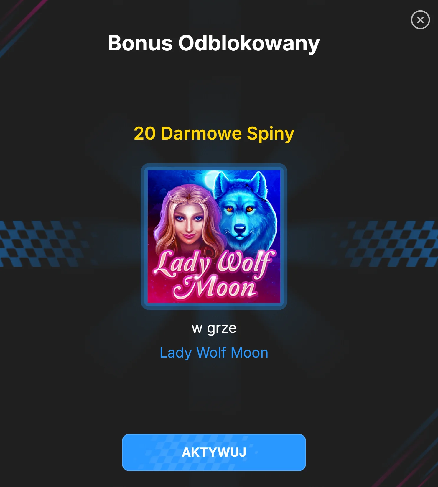 Jak odebrać bonus bez depozytu w Need for Spin? Krok 4