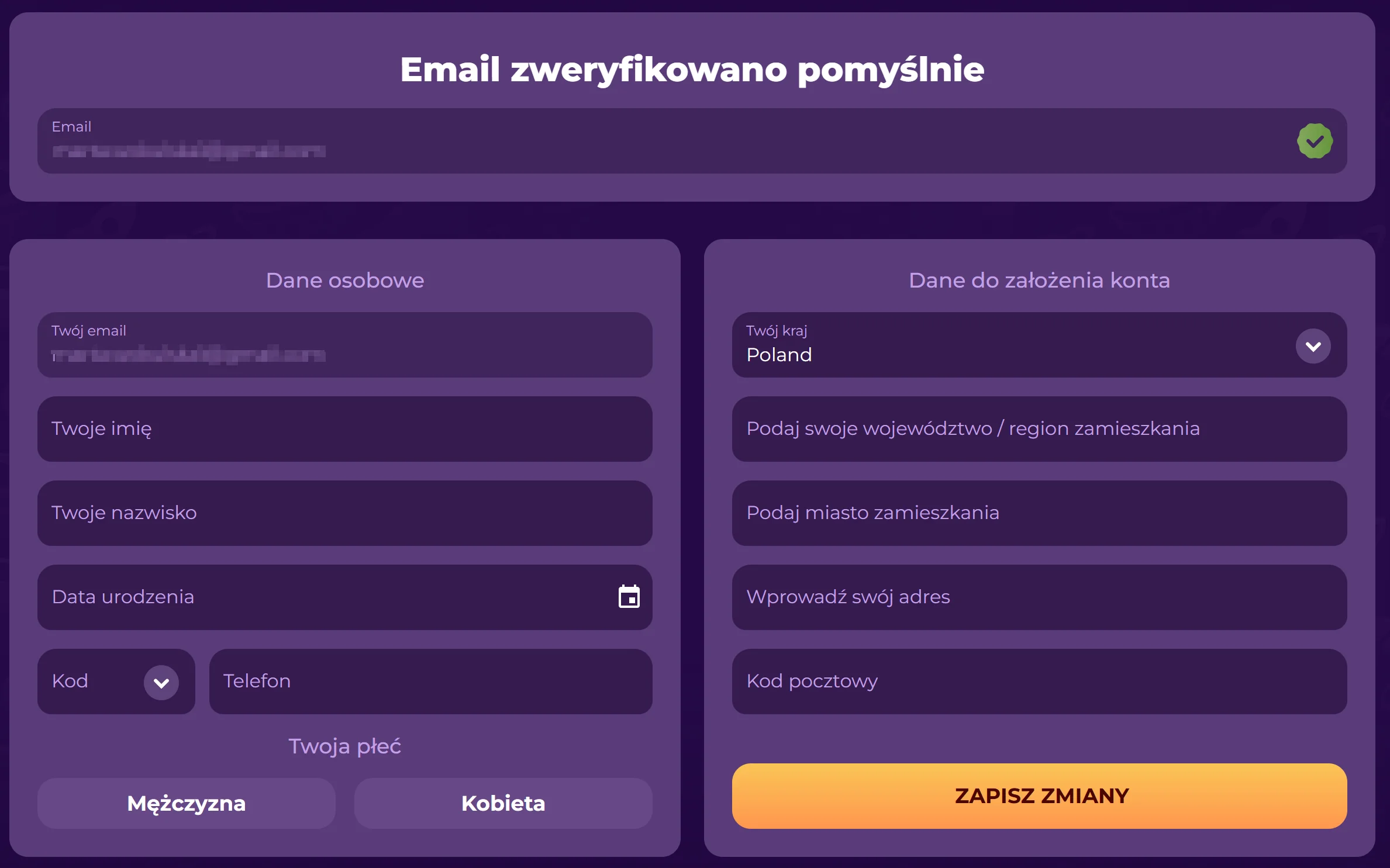 Jak odebrać bonus bez depozytu Milkyway? Krok 2