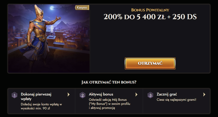 Atefia bonus powitalny