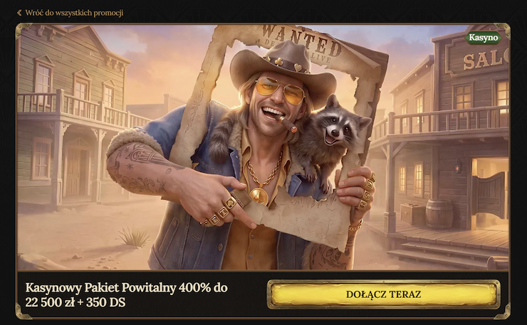 Betwest bonus powitalny