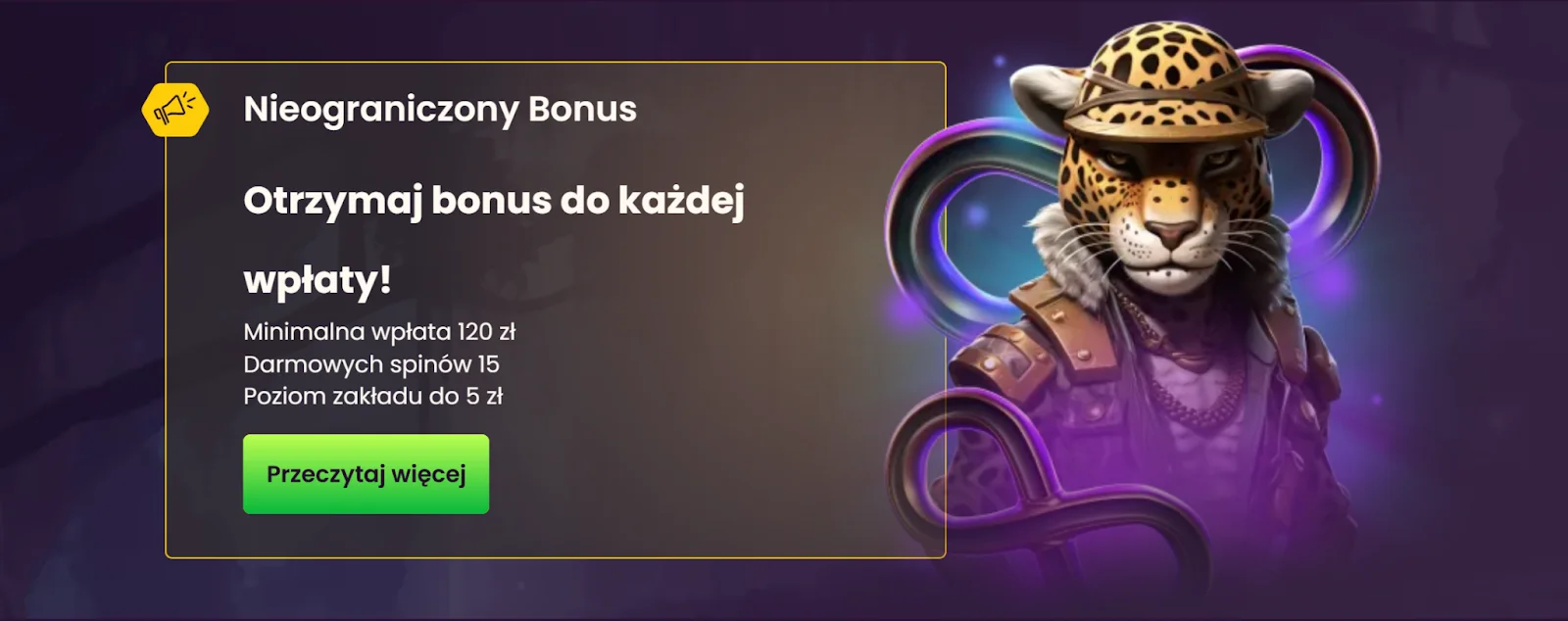 Bizzo Casino Nieograniczony bonus