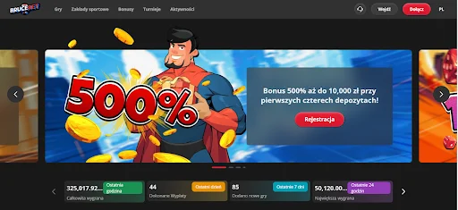 Bruce Bet rejestracja krok 2