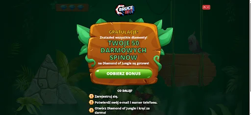 Bruce Bet rejestracja