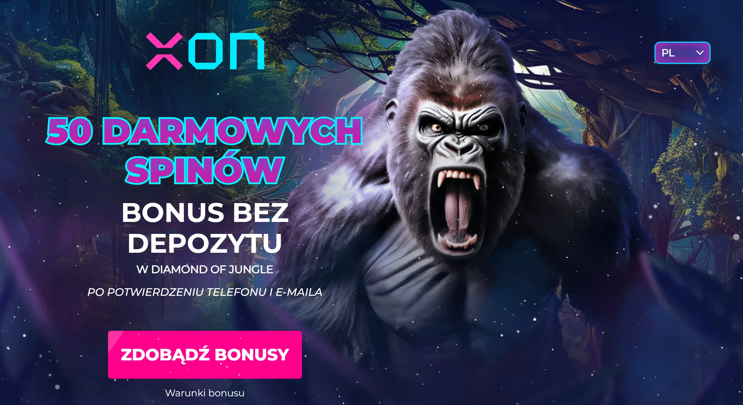 Jak otrzymać XON.Bet bonus bez depozytu? Krok 1