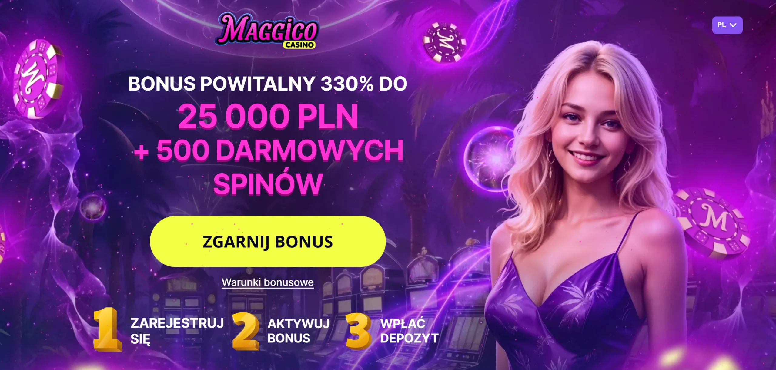 Maggico Casino Welcome Bonus