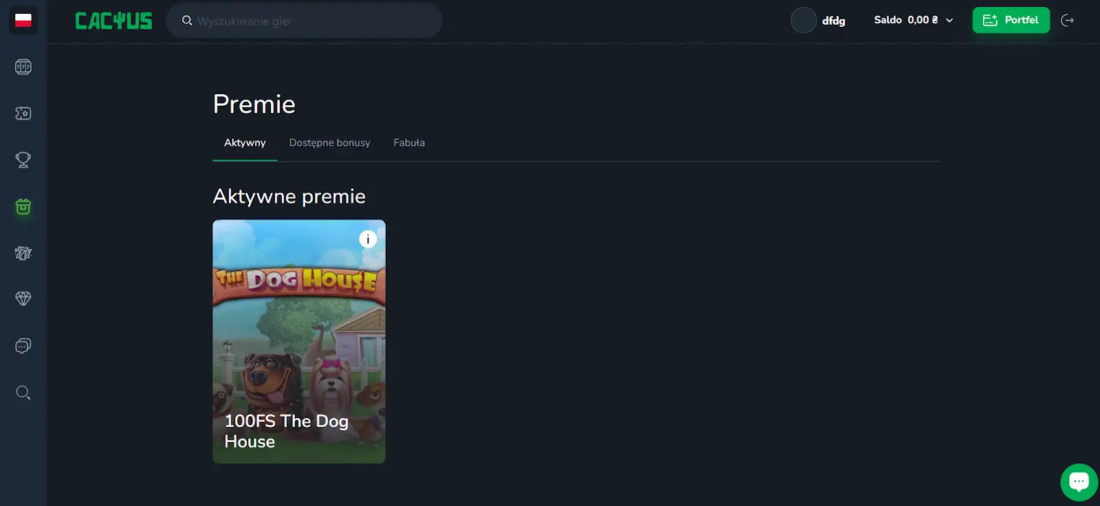 Cactus Casino Premie
