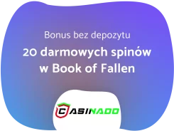 Casinado bonus bez depozytu