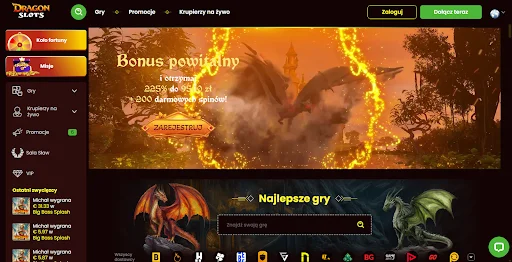 DragonSlots glowna strona
