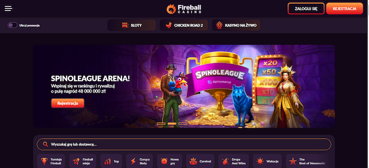 Fireball Casino wb