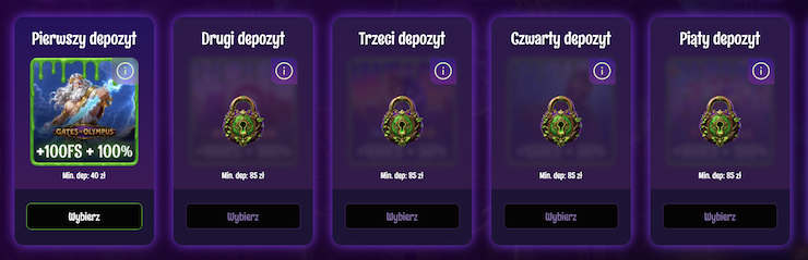 Luckmore bonus powitalny