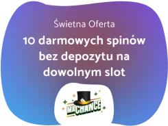 MaChance bonus bez depozytu