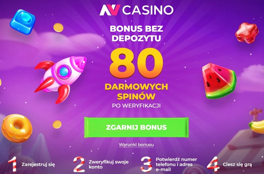 NV Casino bonus bez depozytu