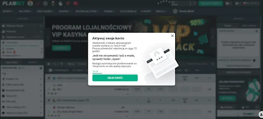 Planbet kod promocyjny krok 4