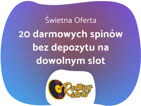 Rolling Slots Bonus bez depozytu