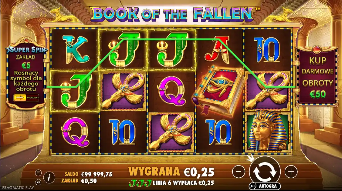Slot Book of Fallen od Pragmatic Play