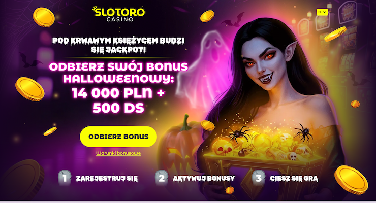 Slotoro – Halloween bonus