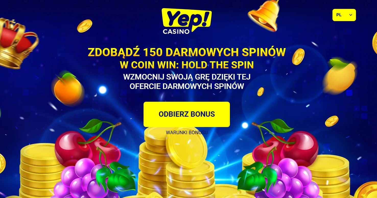 YepCasino bonus bez dpeozytu