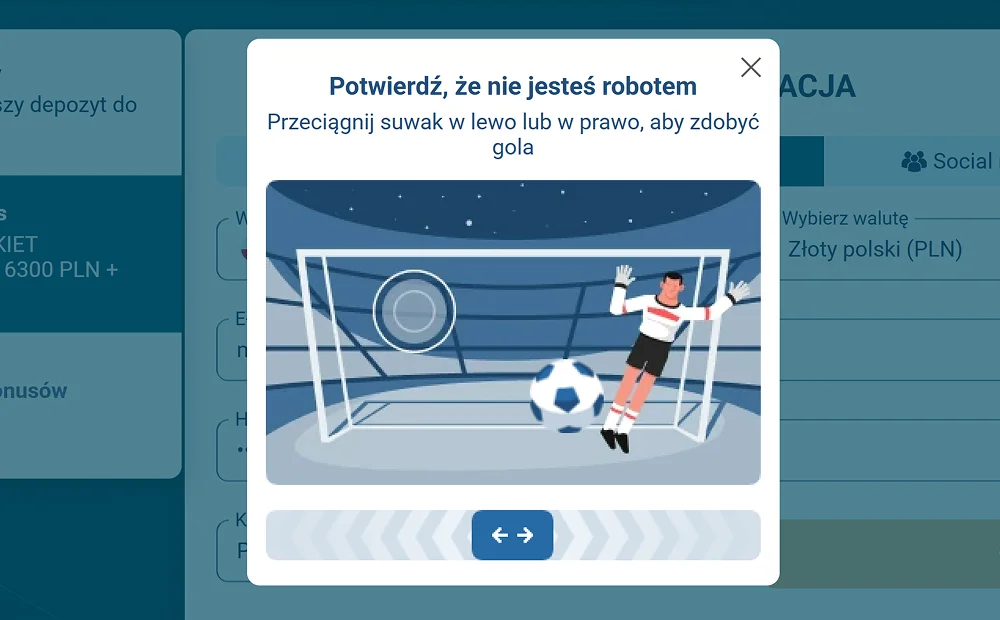 coldbet casino captcha