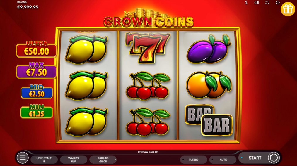 crown coins slot