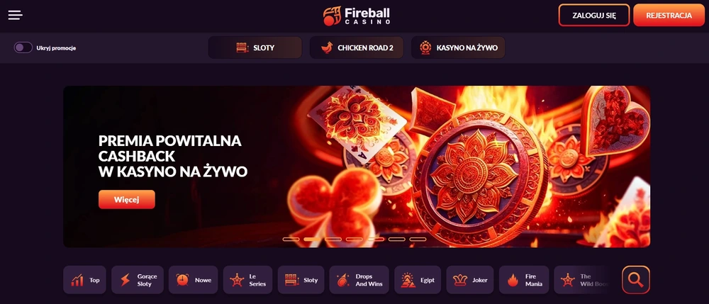 fireball kasyno online