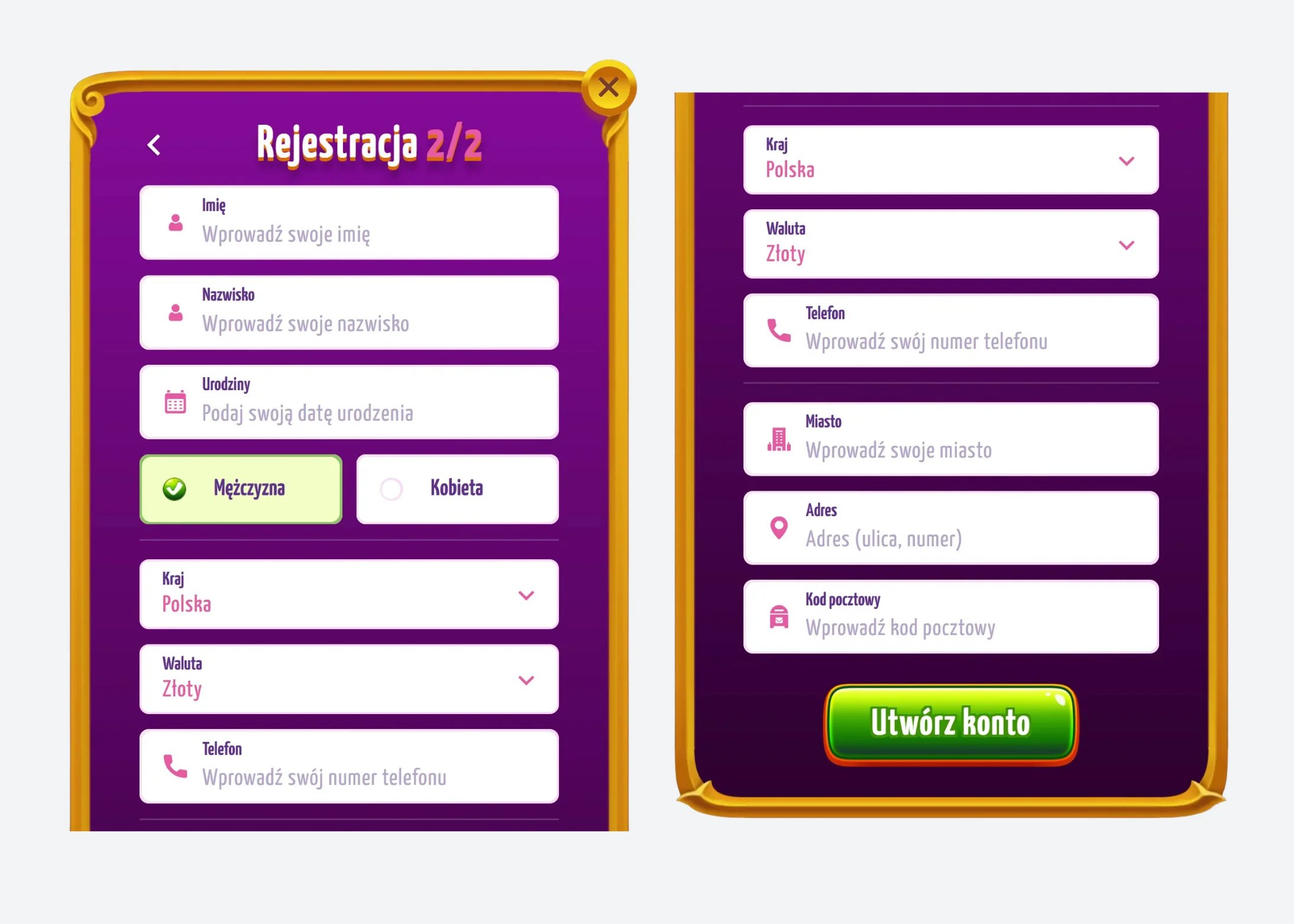 Joker8 Casino Rejestracja krok 4