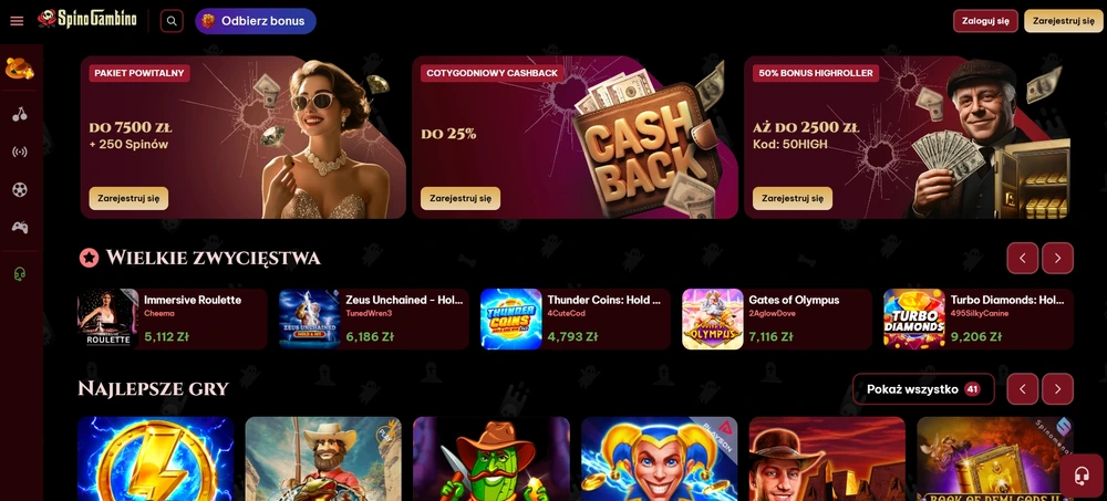 Spino Gambino Casino Online