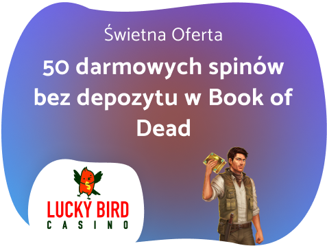 Bonus bez depozytu LuckyBird – 50 darmowych spinów!
