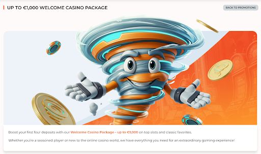 spininio welcome bonus
