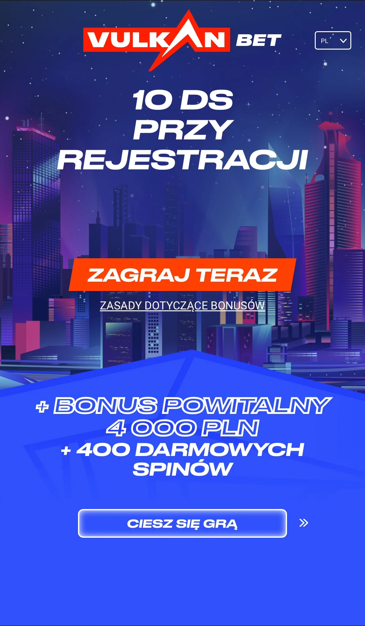 vulkan bet 10 darmowych obrotów