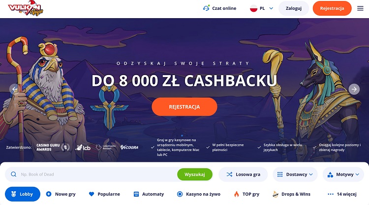 zagraniczne kasyno vulkan vegas