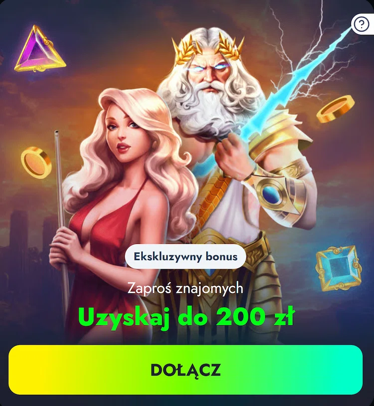 wild winz Bonus za polecenie